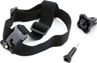 Mbajtëse koke Xrec Head Mount, për kamera sportive, univerzale, e zezë
