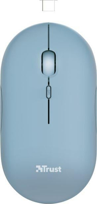 Глушец Trust Puck, wireless, USB, сина