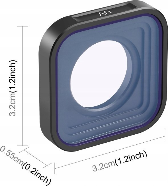 Filtër UV Puluz PU923, 32mm, për GoPro