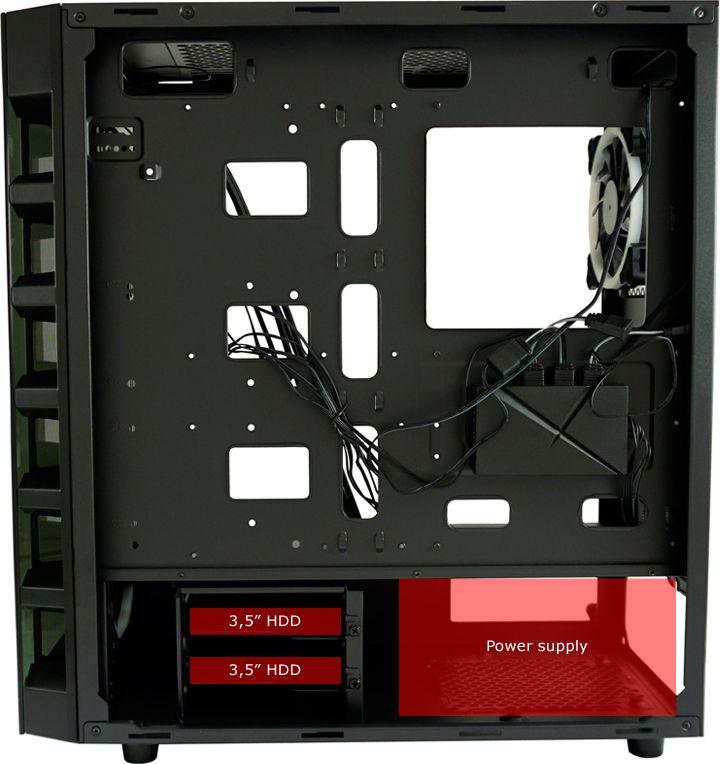 Kasë LC-Power Gaming 709B Solar_System_X, Midi Tower