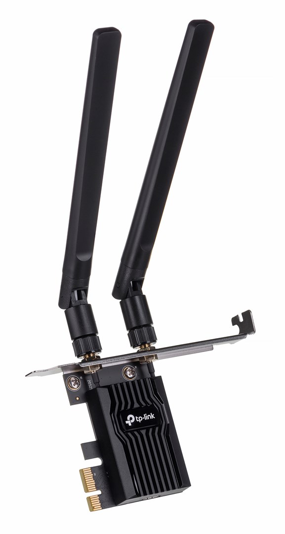 Përshtatës rrjeti TP-Link Archer TX55E, Wi-Fi 6, Bluetooth 5.2, i zi