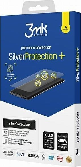 Folie mbrojtëse 3MK SilverProtect+ për Xiaomi Redmi 12, antimikrobiale, aplikim i lagësht, transparente