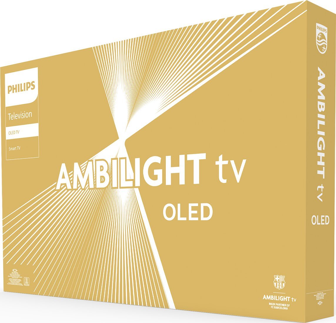 Televizor Philips 55OLED769, 55", UHD Smart Ambilight, satin chrome