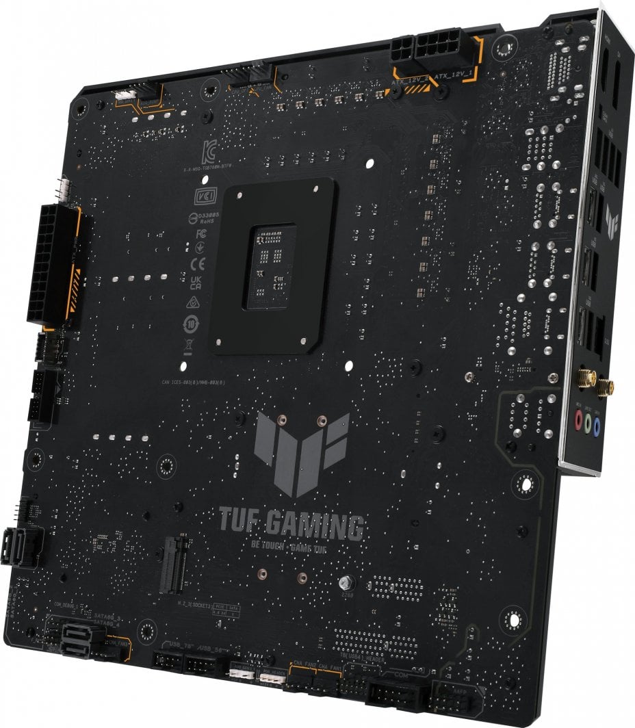 Pllakë amë Asus TUF GAMING B760M-BTF WIFI, e zezë
