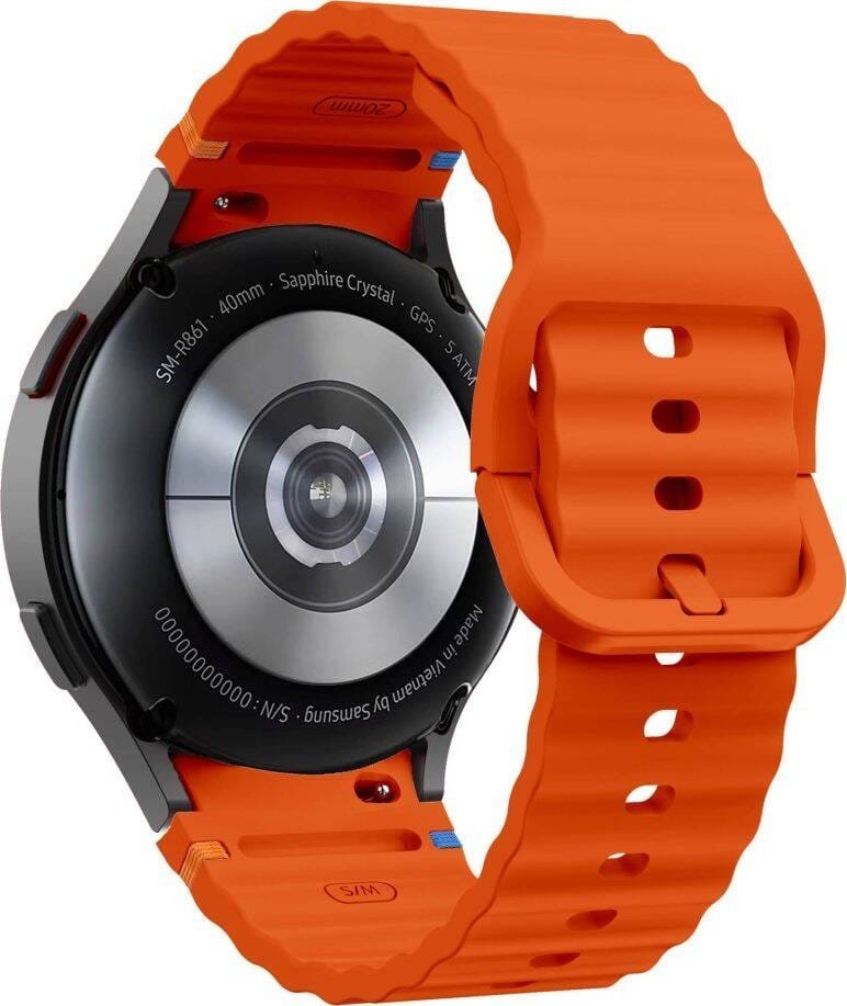 Rrip ore Tech-Protect Silicone Sport, Samsung Galaxy Watch 4 5 5 Pro 6 7 FE, silikon, i zi