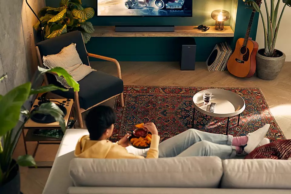 Soundbar-Subwoofer Philips TAB7305/10, 300W 2.1CH, bluetooth wireless