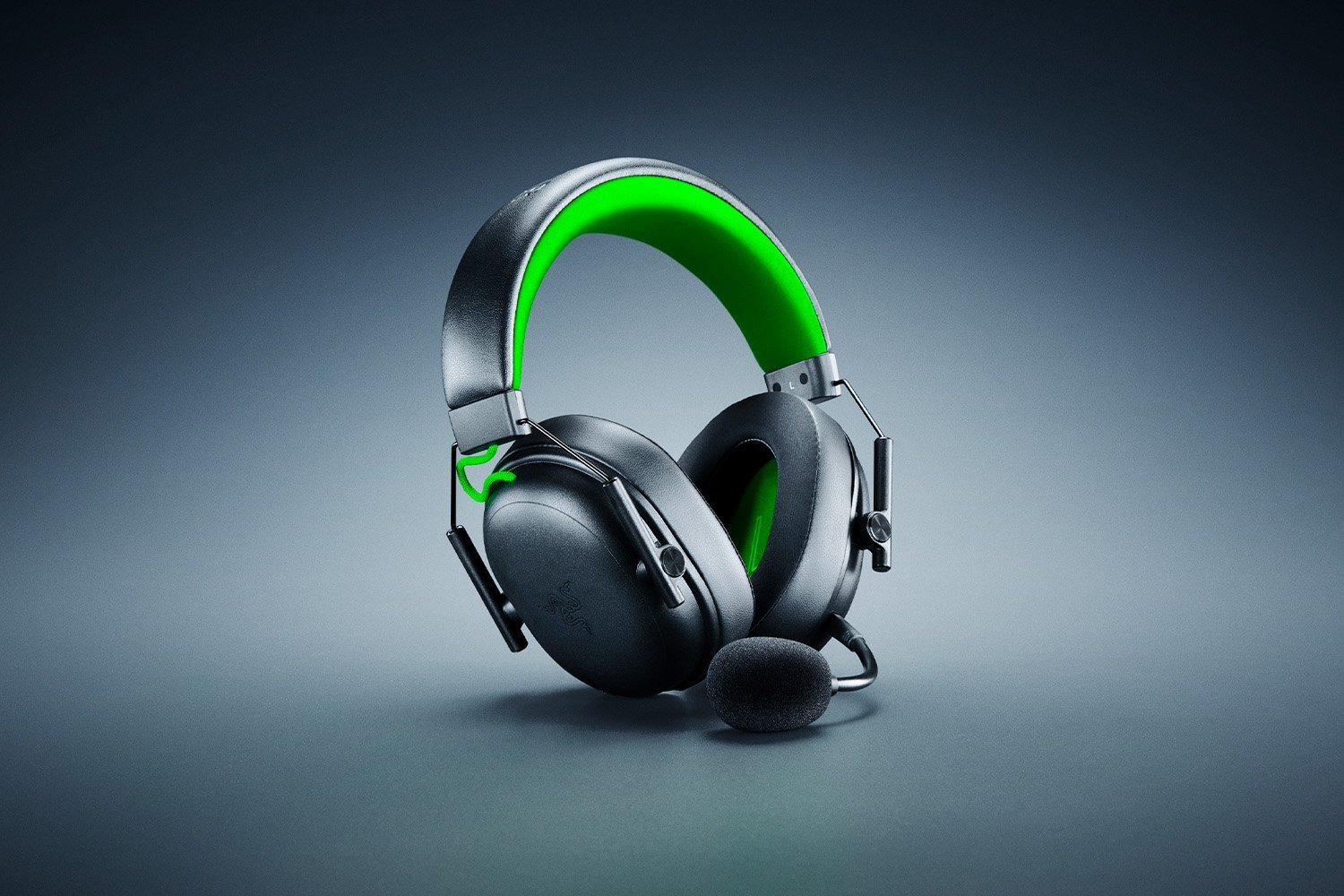Kufje gaming Razer BlackShark V3 X HyperSpeed, wireless dhe me kabëll, USB Type A dhe Bluetooth, të zeza jeshile