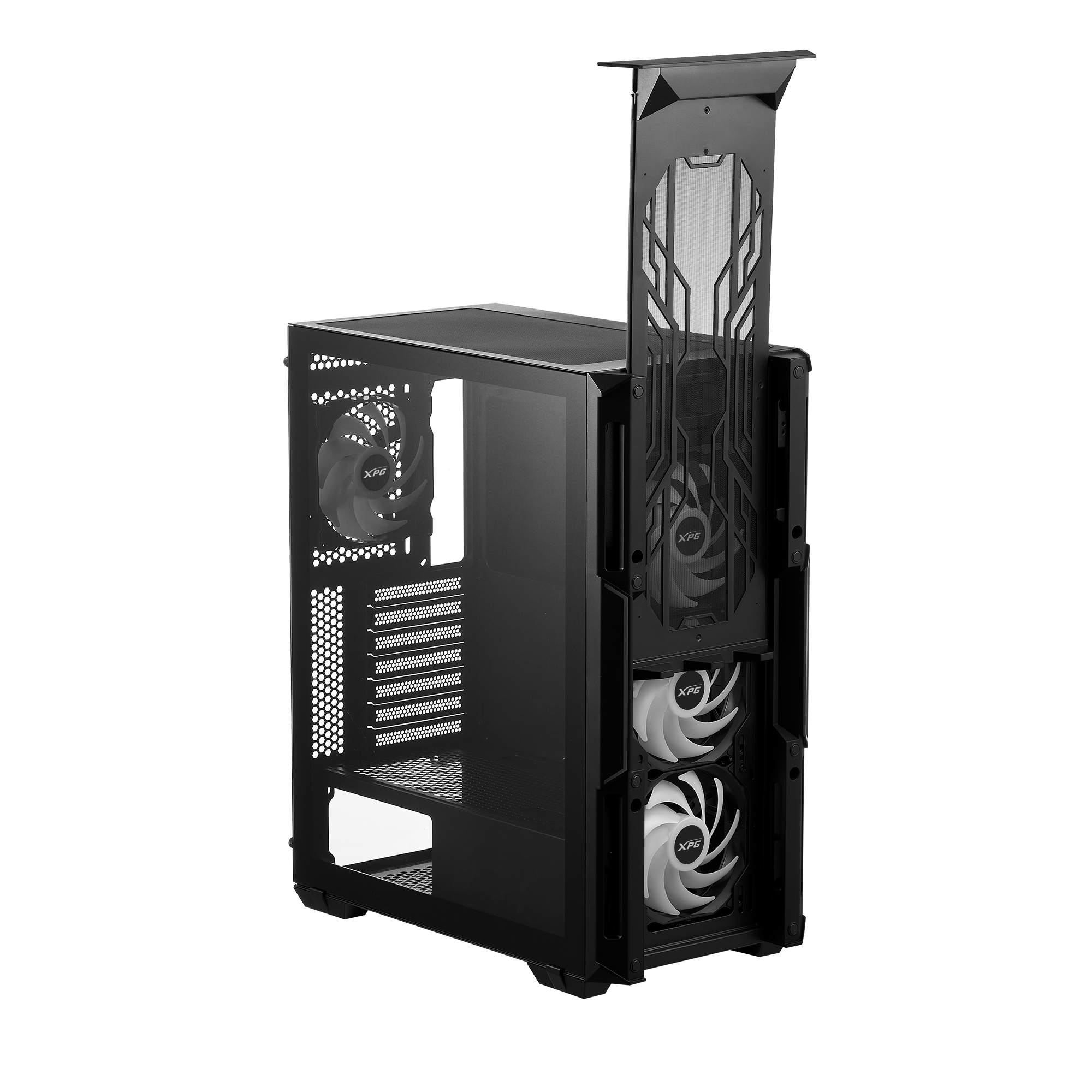 Kasë për PC Adata XPG STARKER AIR, e zezë