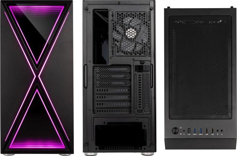 Kasë Kolink Void X ARGB, e zezë, Midi Tower