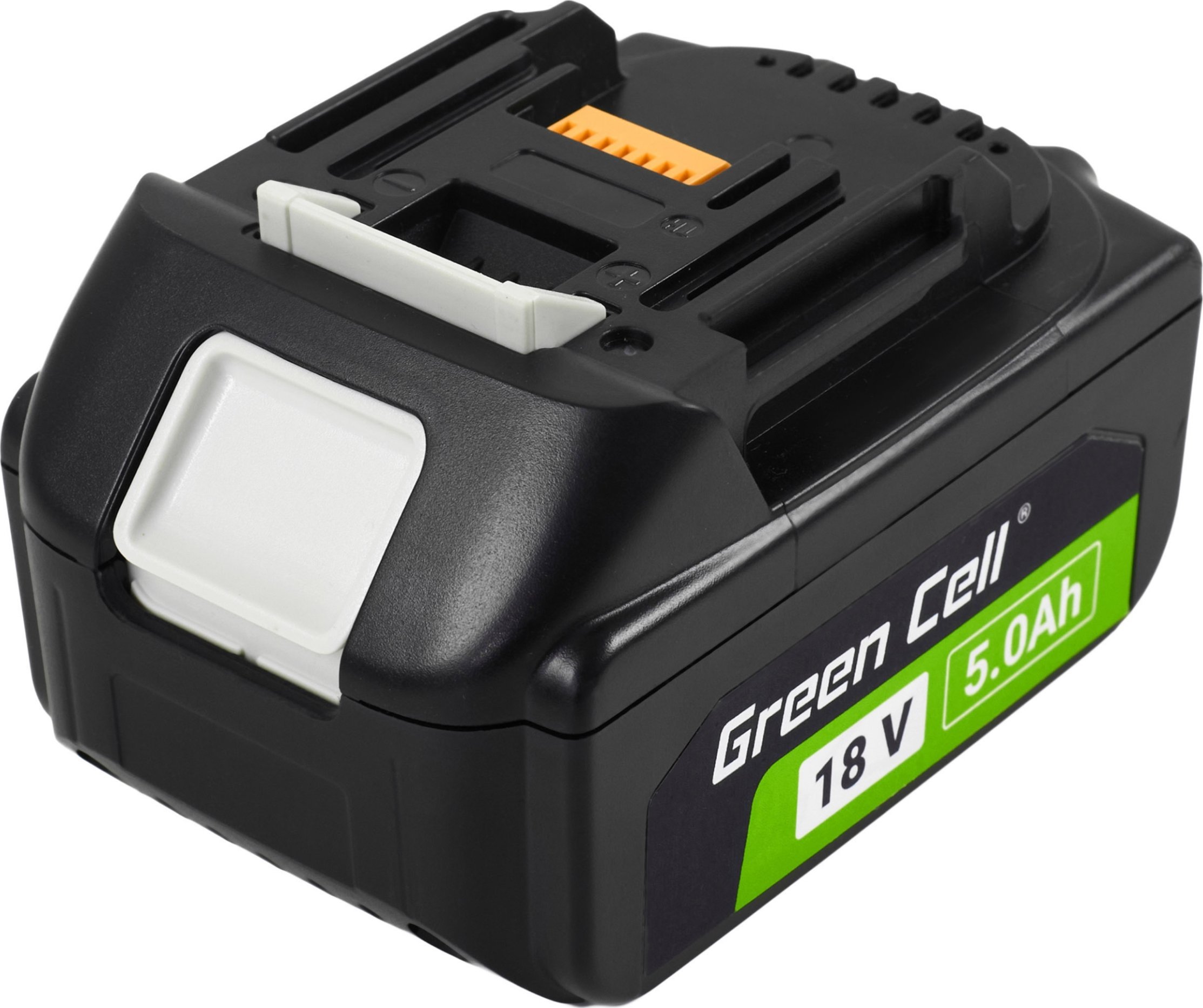 Bateri për vegla Green Cell BL1850 GC-PTMA18V5, 18V, 5Ah Li Ion, e zezë
