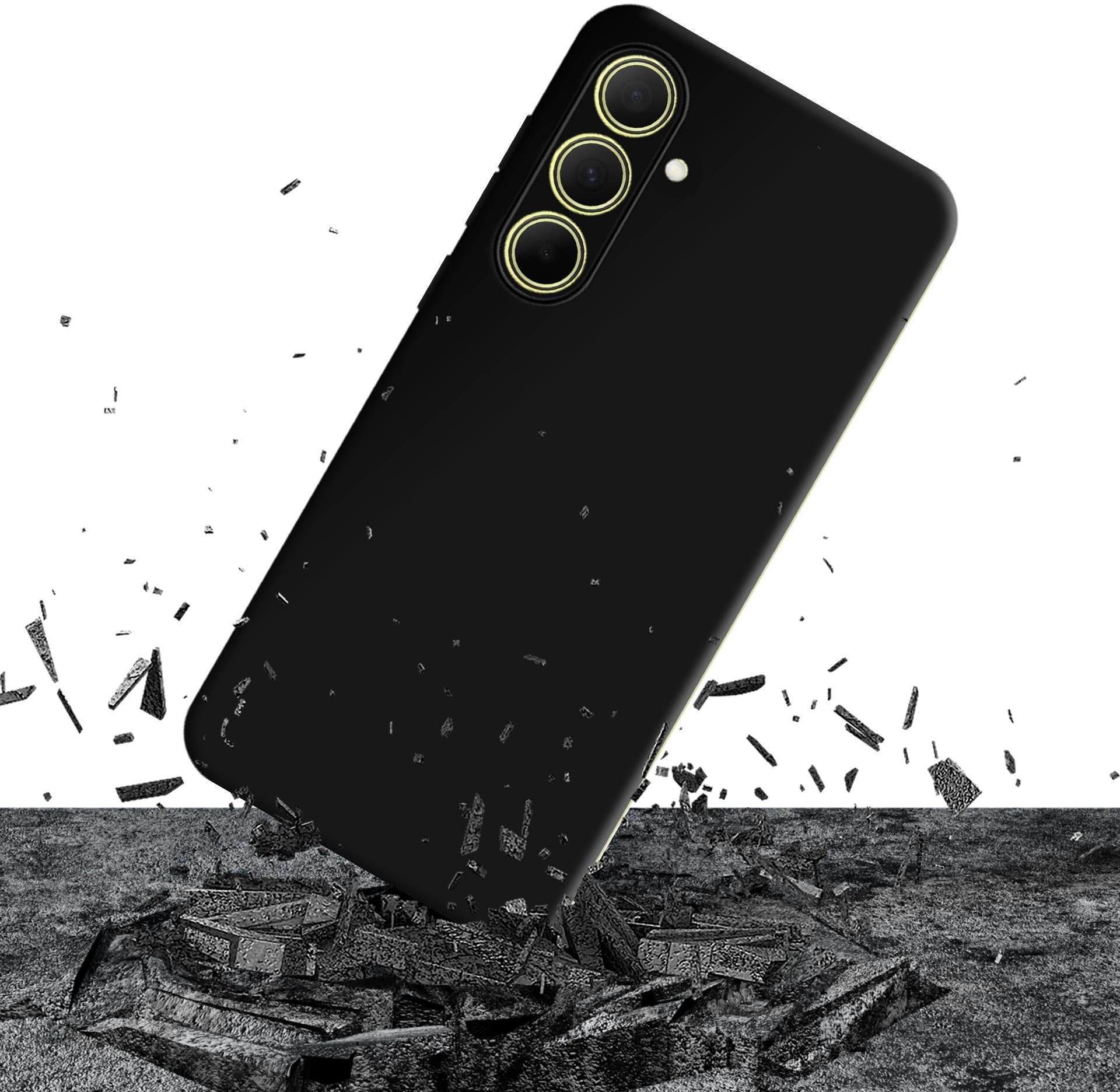 Maskë telefoni 3MK Matt Case Pro për Samsung Galaxy A35 5G, TPU, mat, e zezë