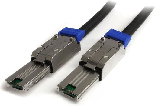 Kabllo StarTech SFF 8088 - SFF 8088, 2m, e zezë