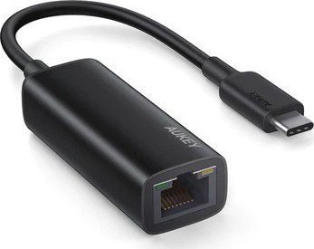 Adapter Ethernet Aukey CB-A30, USB Type C, Gigabit 10 100 1000 Mbps, argjendtë