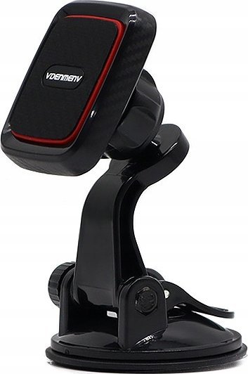 Mbajtës magnetik për veturë Denmen DH12, për telefon, për kokpit dhe dashboard, i zi