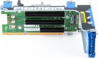 Set ngritës HPE DL Gen10, PCIe, x8/x16/x8, i zi/kaltër/gjelbër