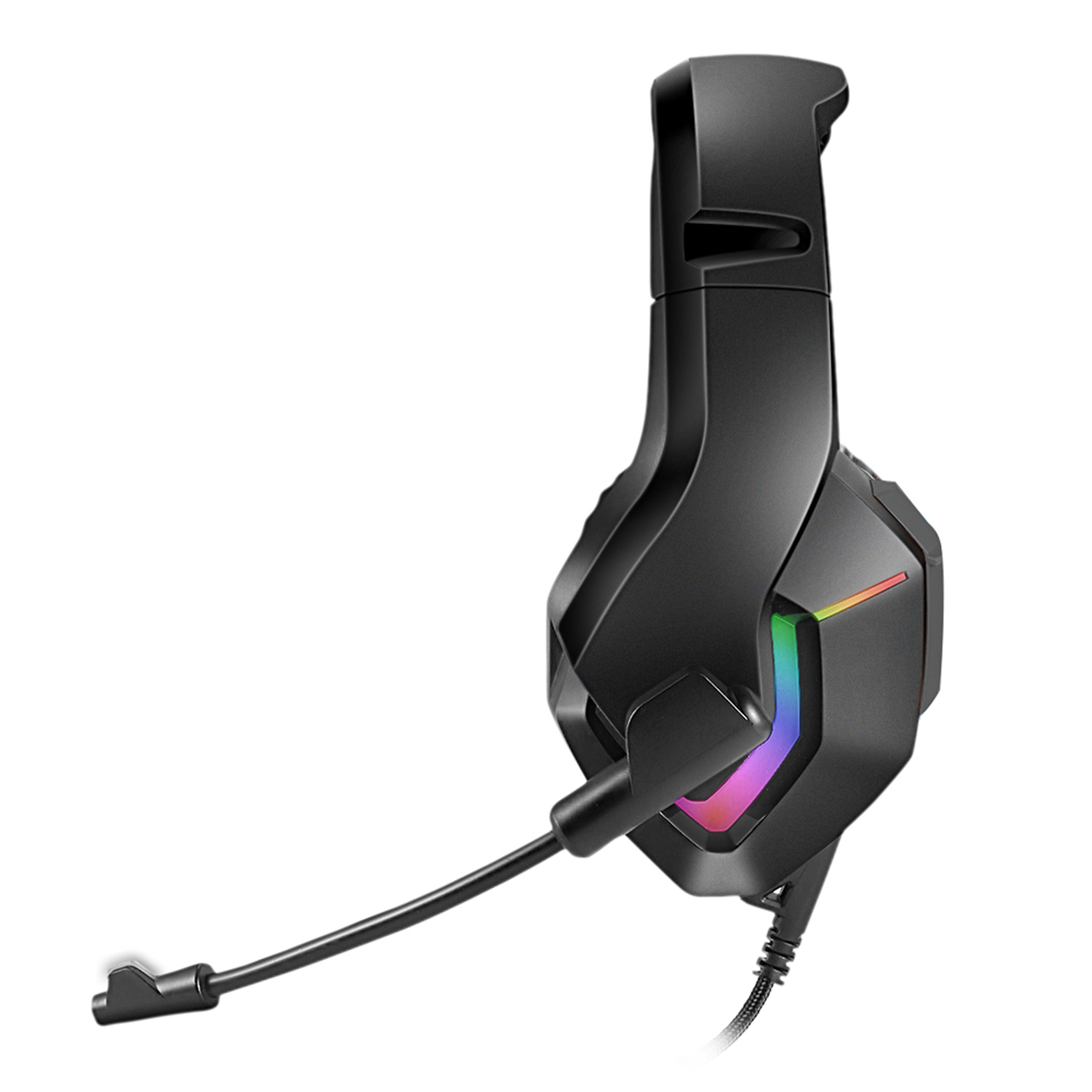 [OUTLET] Kufje gaming Varr VH8050, RGB Mic, të zeza				