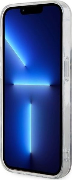 Mbulesë telefoni Guess Leopard MagSafe, iPhone 14 Pro Max, polikarbonat dhe TPU, blu