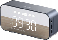 Orë alarmi Dudao Y17, altoparlant Bluetooth 5.3, radio FM, argjendtë