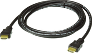 Kabllo HDMI Aten 2L-7D02H-1, 2m, High Speed me Ethernet, e zezë