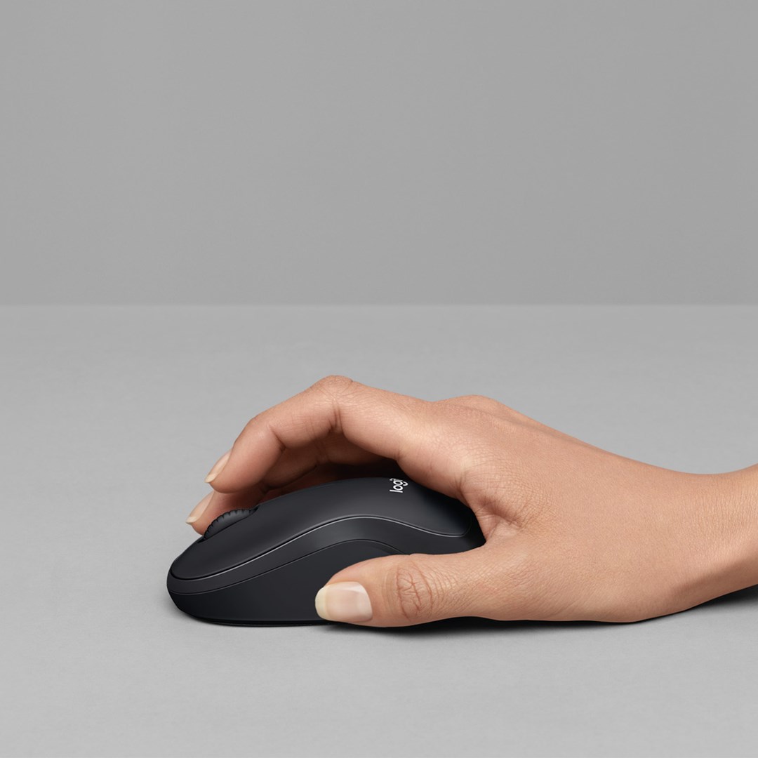 Mашина Logitech M220 SILENT, оптички, 1000 DPI, црна