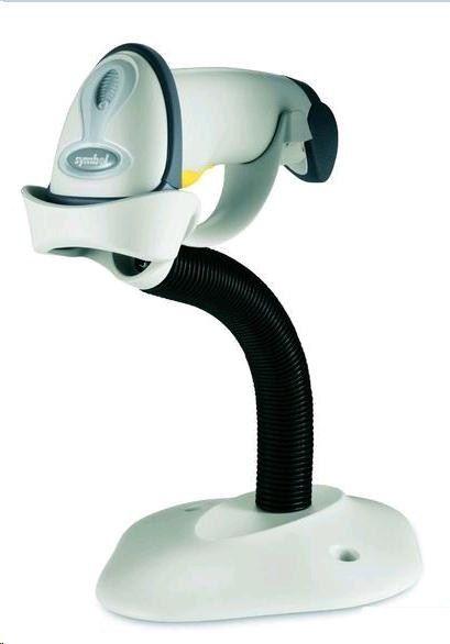 Skenues i barkodeve Zebra Symbol LS2208, i bardhë