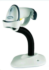 Skenues i barkodeve Zebra Symbol LS2208, i bardhë