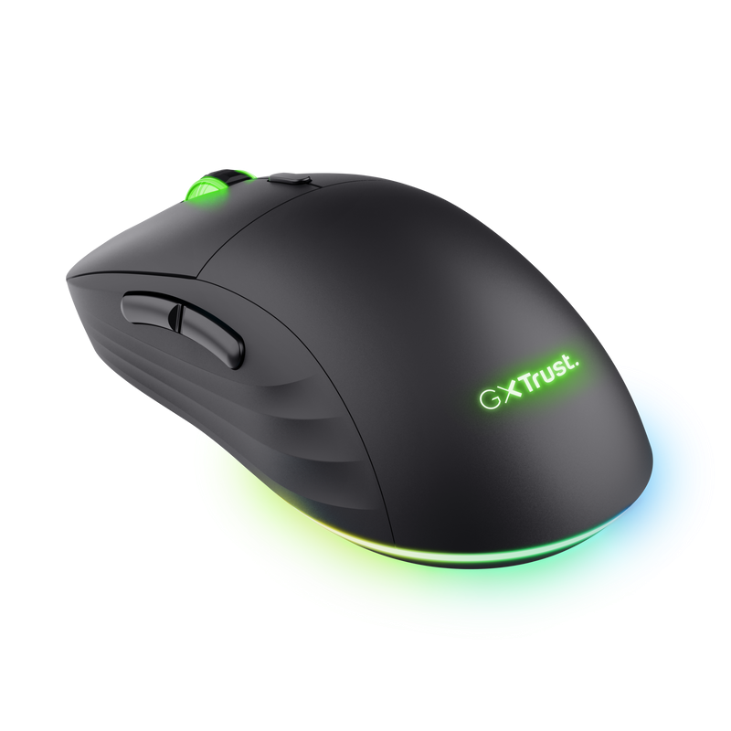 Mouse gaming Trust GXT 927 REDEX+, wireless, RGB, i zi