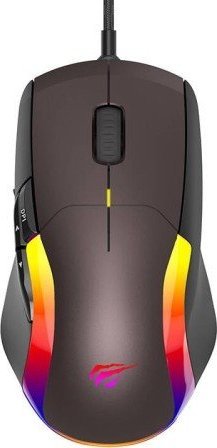 Mouse gaming Havit MS959S, wireless, 12000 DPI, RGB, kafe