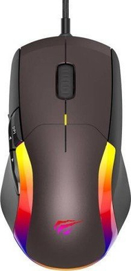 Mouse gaming Havit MS959S, wireless, 12000 DPI, RGB, kafe