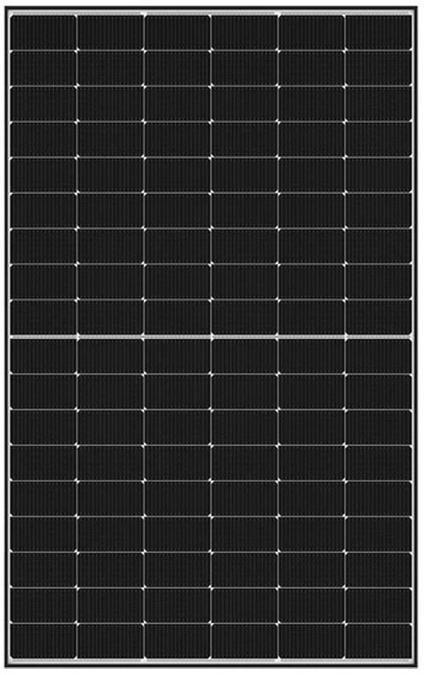 Panel diellor LUXOR Eco Line N-Type TOPCon M108 LX-425M/182-108+, 425W, monokristalor, me kornizë të zezë