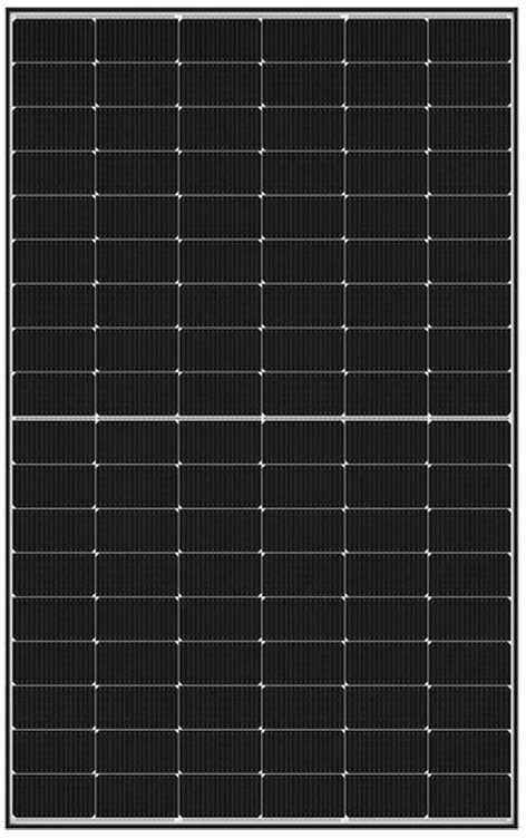 Panel diellor LUXOR Eco Line N-Type TOPCon M108 LX-425M/182-108+, 425W, monokristalor, me kornizë të zezë