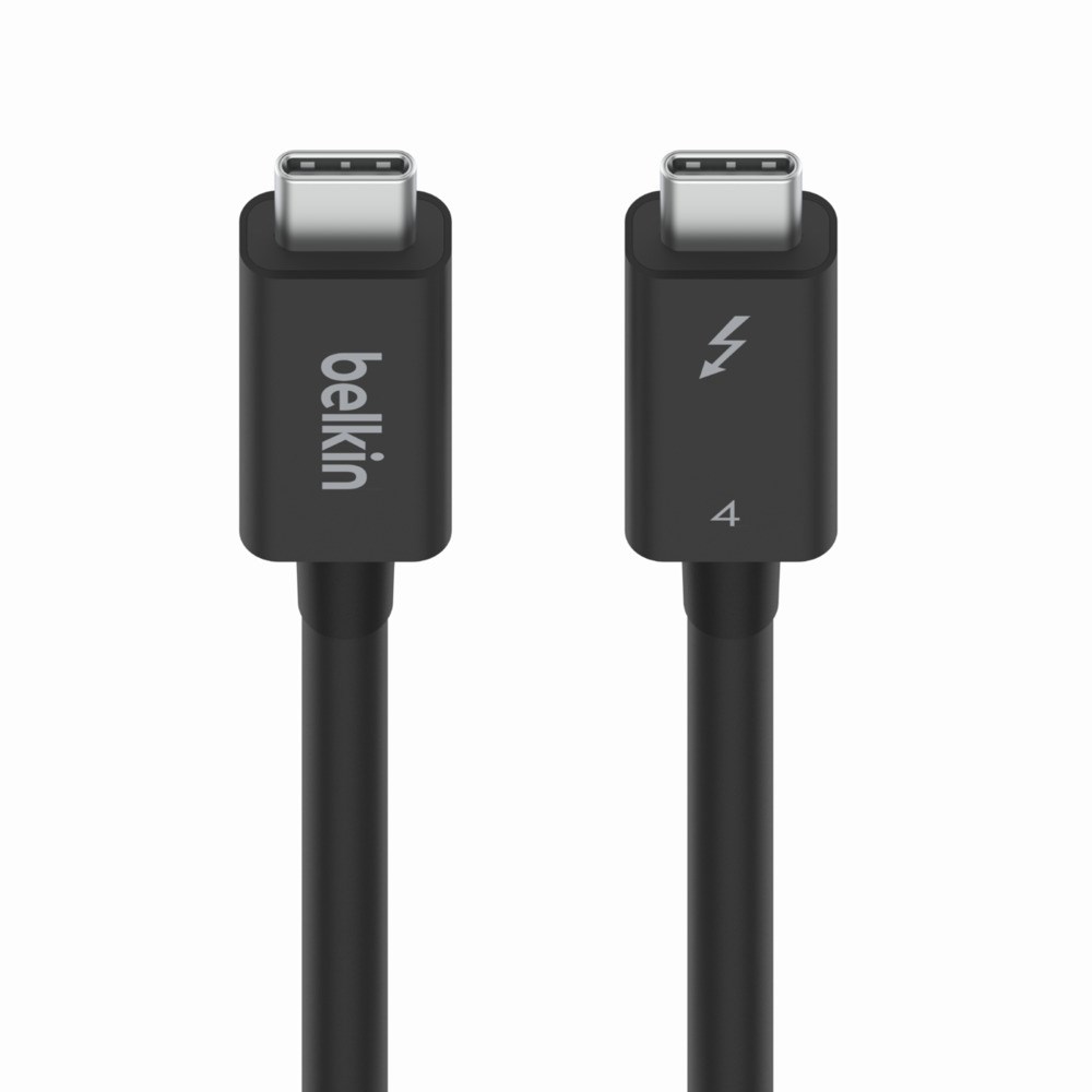 Kabllo Belkin Thunderbolt 4, 2m, e zezë