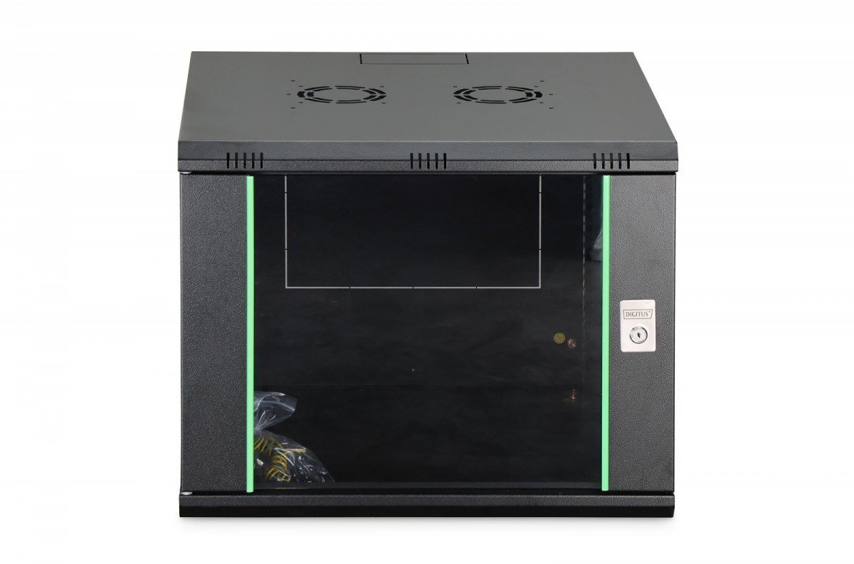 Kabinet muri rrjeti Digitus DN-37107, 19", metalik, gri