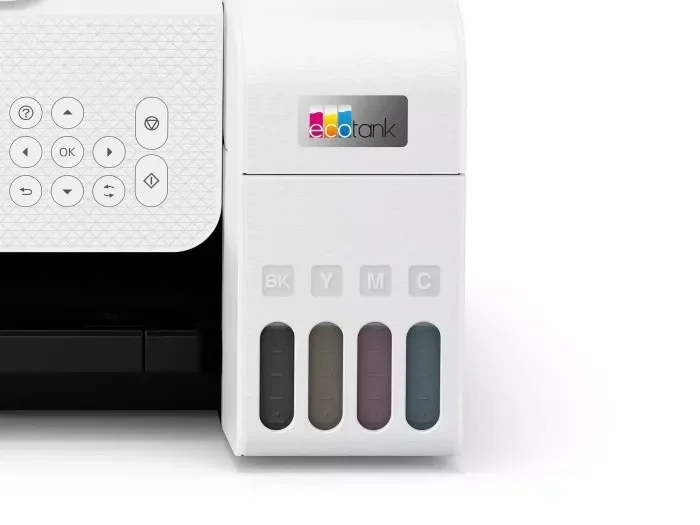 Printer multifunksional Epson EcoTank L3286, i bardhë