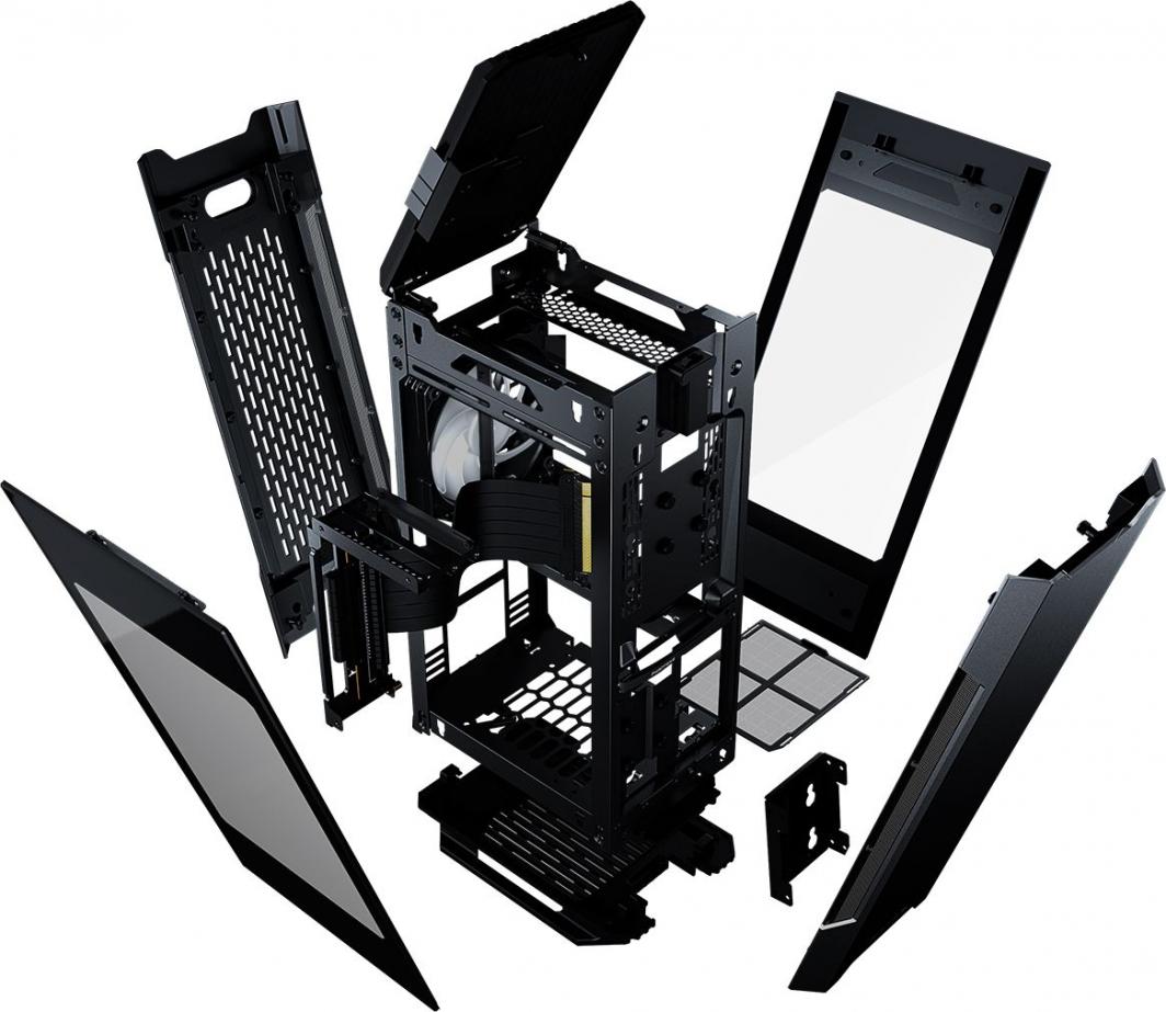 Kasë Phanteks Evolv Shift 2 ARGB, e zezë, Small Form Factor