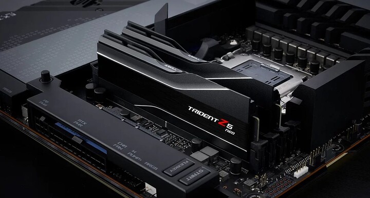 Мемориски модули G.SKill Trident Z5 NEO 32GB (2x16GB) DDR5 5600 CL30 AMD EXPO, црни