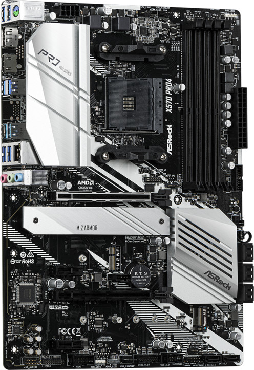 Pllakë amë ASRock X570 PRO4 - AMD X570