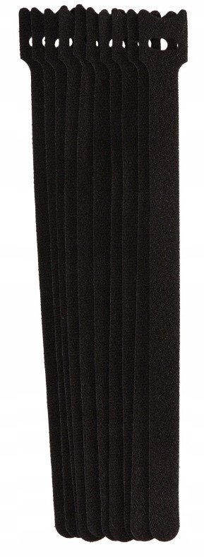 Shirit lidhës Velcro, 5m, 10mm, i zi