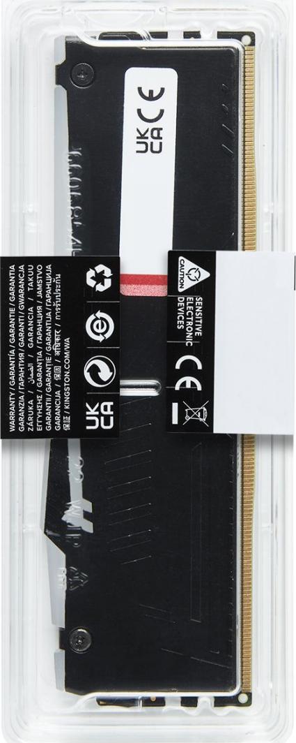 Memorie Kingston Fury Beast RGB, DDR5, 32 GB, 4800 MHz, CL38, KF548C38BBA-32