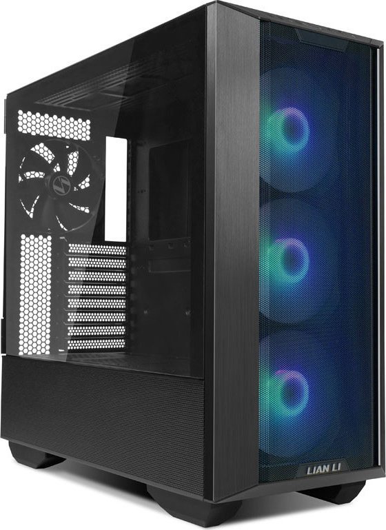Kutia PC Lian Li LANCOOL III RGB, mid tower, xham i temperuar, e zezë