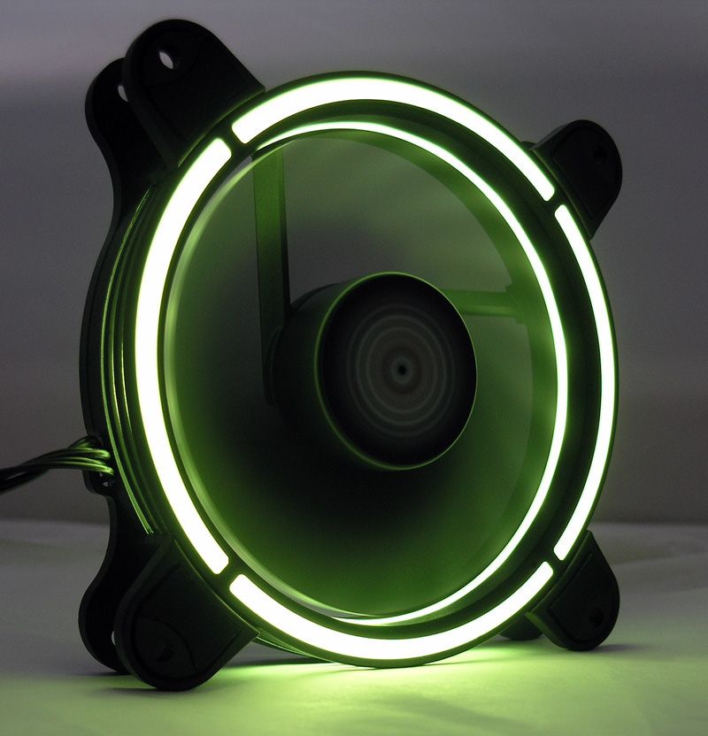 Сет додатоци за персонален компјутер LC-Power LC-CF-RGB-COMBO, 2 вентилатори 120mm RGB, LED лента со хаб и далечински управувач, повеќебоен