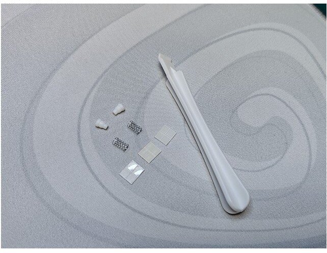 Set sustash dhe spacerash Genesis Zircon XIII, pjesë zëvendësuese, me mjet hapës