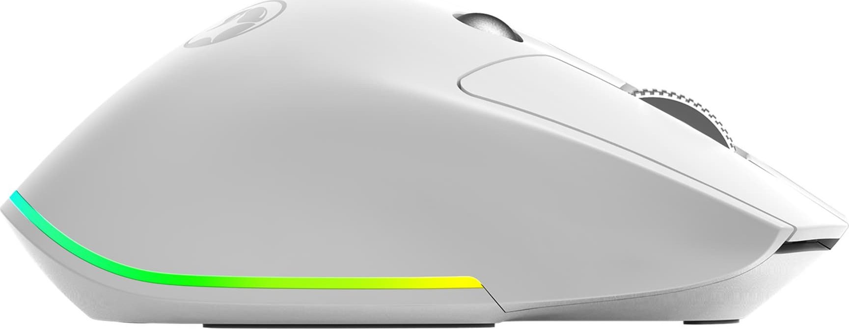 Maus wireless Marvo G803, optik 4000 DPI, me RGB, i bardhë