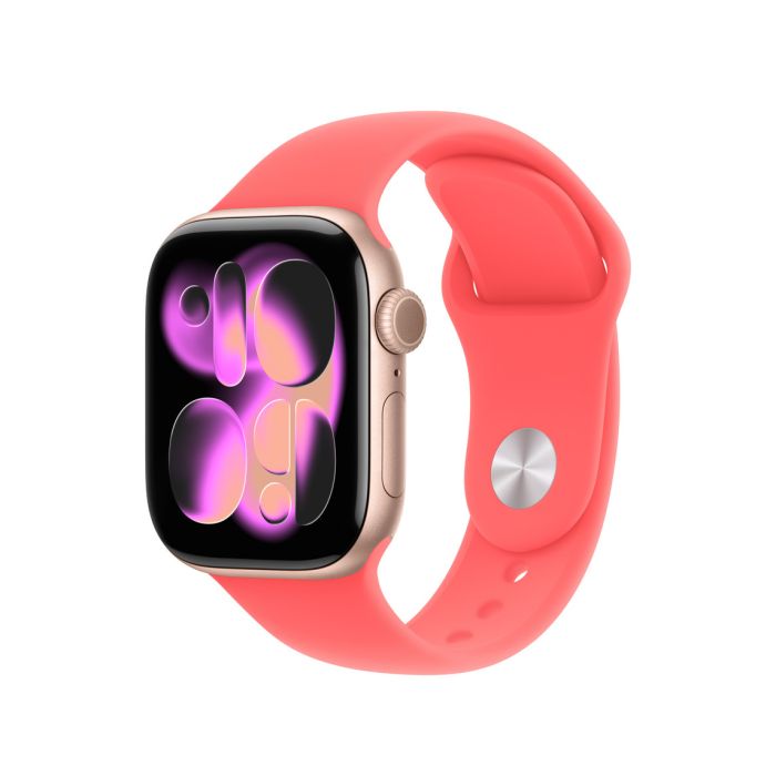 Apple Watch 42mm Sport Band, Bright Guava - M/L (SEASONAL) 2