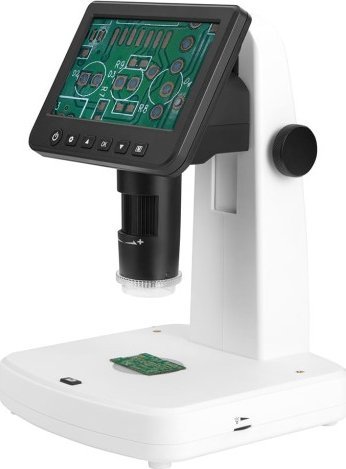 Mikroskop dixhital Levenhuk DTX 700 LCD, ekran LCD, zmadhim i lartë, i zi