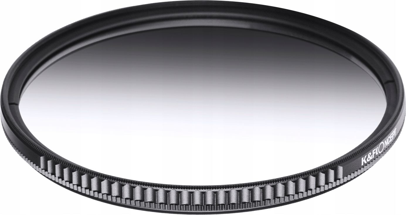 Филтер градуален ND8 K&amp;F Concept KF01.1544, 72mm, оптичко стакло, сив