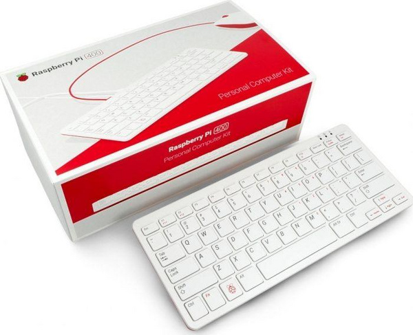 Raspberry Pi 400 Kit - US layout, EU plug