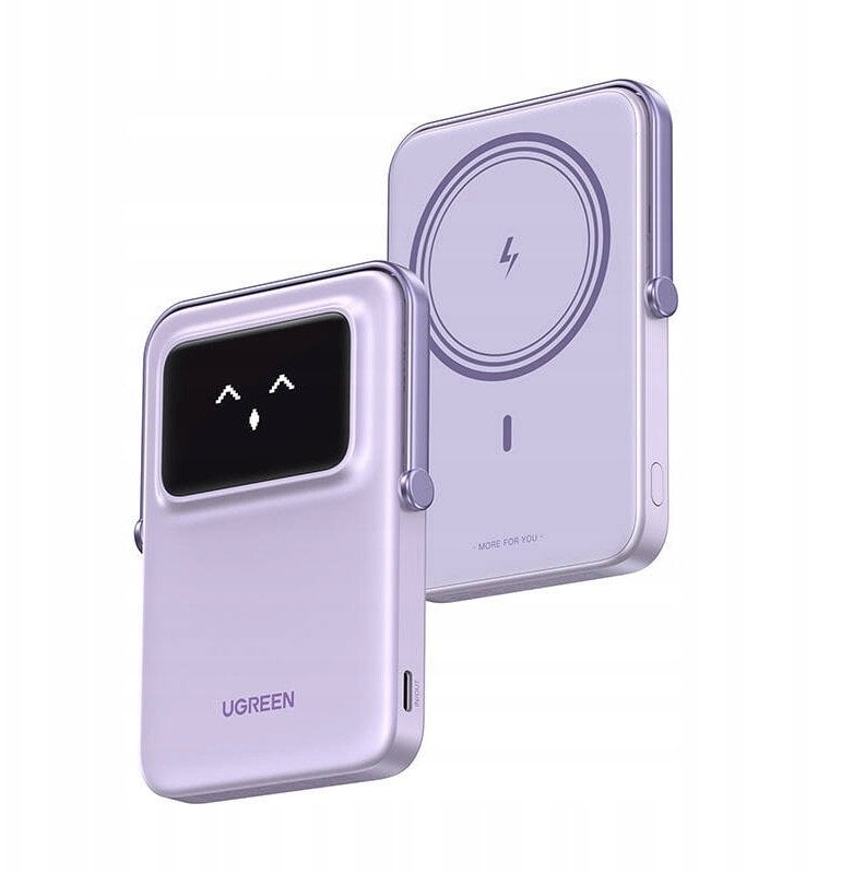 Power bank magnetik Ugreen Mag, 5000mAh, pa kabllo, lejla