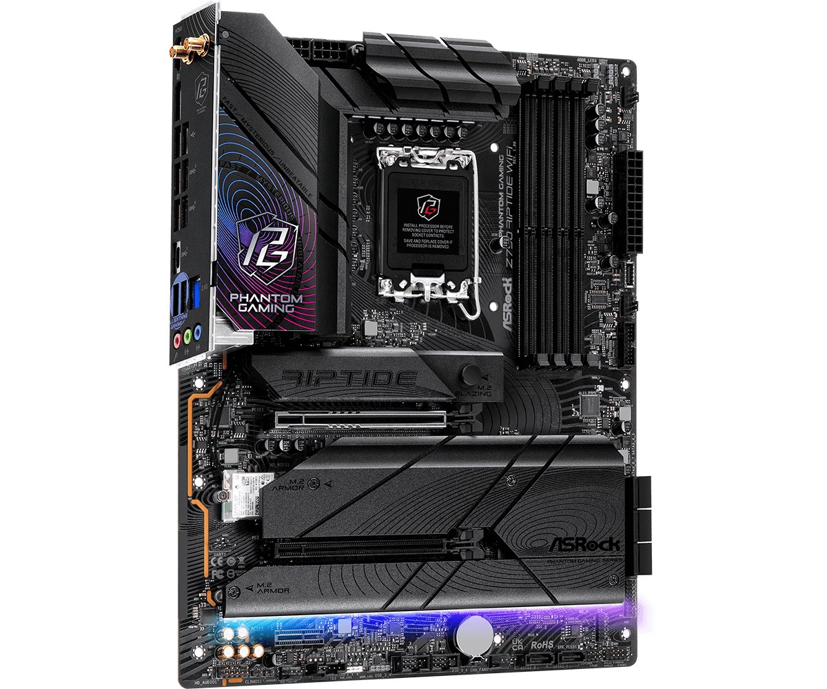 Pllakë amë Asrock Z790 Riptide WiFi Intel Z790 LGA 1700 ATX
