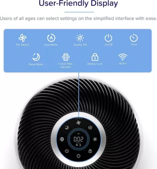 Pastrues ajri Levoit Core400S, Inteligent